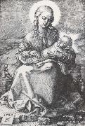 Albrecht Durer Virgin with the Swaddled oil painting artist